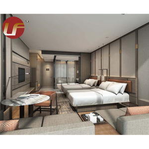 Mobilier d'hôtel 5 étoiles de qualité supérieure dans les ensembles de chambre à coucher de la villa de l'hôtel