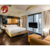 Lits d'hôtel modernes de style d'étoile réglés par meubles de chambre à coucher de luxe faits sur commande
