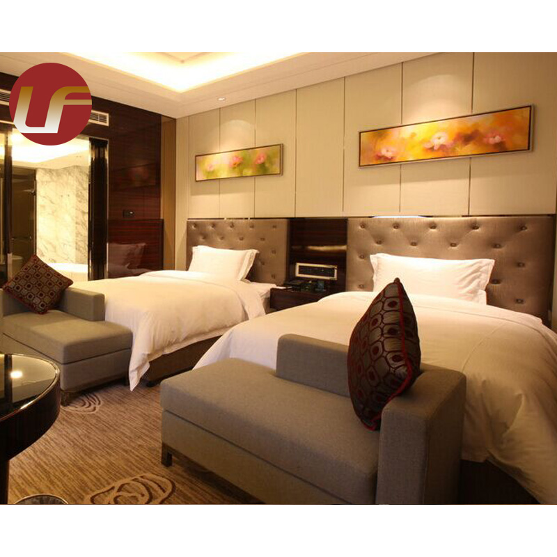 Projet d'hôtel Custom Made 5 Star Luxury Hotel Bed Room Furniture Ensemble de chambre à coucher Mobilier d'hôtel