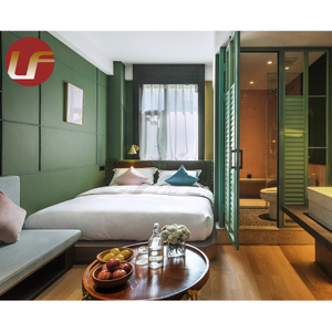 Chambre à coucher d'accueil moderne 5 étoiles sur mesure, mobilier de chambre à coucher, mobilier d'hôtel de luxe