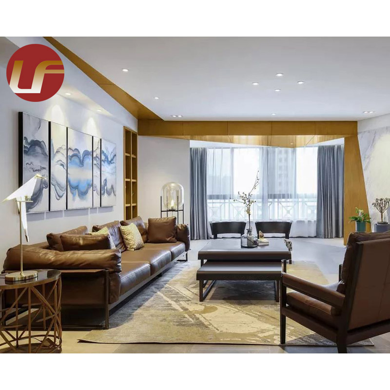 Fabricants modernes de meubles d'hôtel de la vente chaude 4-5 étoiles pour l'ensemble de chambre à coucher de meubles d'hôtel de grande taille