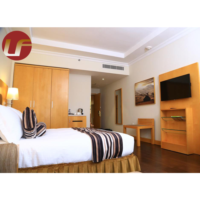 Meubles de chambre à coucher d'appartement d'hôtel à la maison adaptés aux besoins du client par usine de haute qualité à vendre lit double/lit simple pour des projets