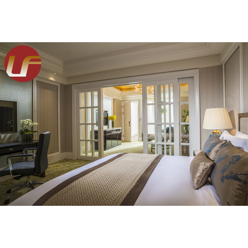 La Chine populaire 5 étoiles hospitalité moderne chambre à coucher ameublement chambre à coucher ensemble de meubles de luxe de l'hôtel