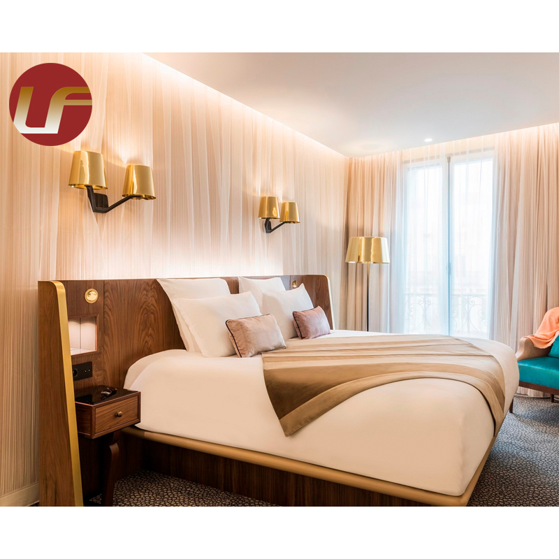 Les meubles de chambre à coucher d'hôtel d'auberge placent les meubles en gros cinq étoiles de luxe d'hôtel de Marriot
