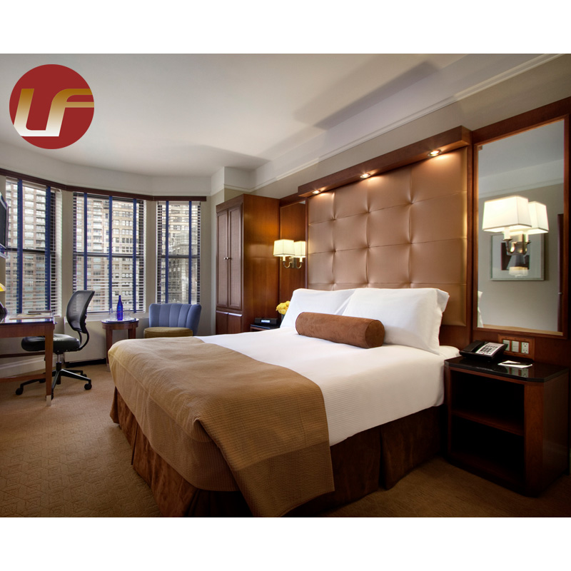 Projet d'hôtel Custom Made 5 Star Luxury Hotel Bed Room Furniture Ensemble de chambre à coucher Mobilier d'hôtel