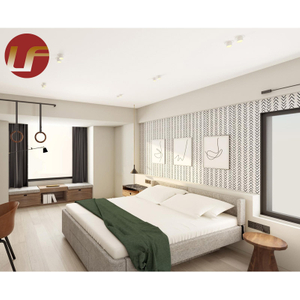Meubles de chambre d'hôtel de luxe Meubles de chambre d'hôtel faits sur commande de style moderne d'hôtel 4-5 étoiles