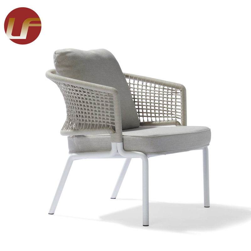 Chaise de salle à manger d'hôtel de meubles extérieurs chaise en aluminium de chaise extérieure de restaurant de chaise de jardin