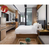 La chambre à coucher de meubles d'accueil place des meubles d'hôtel de tête de lit d'hôtel moderne faits sur commande de Cabinet de minibar