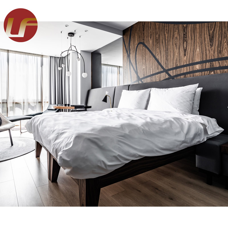 Mobilier de chambre à coucher de meubles de service d'OEM a placé des meubles à la maison d'hôtel de luxe