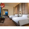 Mobilier de chambre à coucher de luxe moderne adapté aux besoins du client 5 étoiles meubles en bois d'hôtel de style
